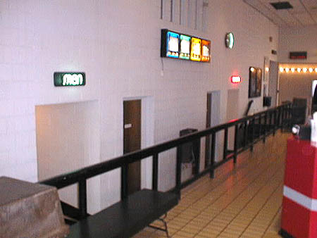Cinema Four Theatres - Restrooms (newer photo)